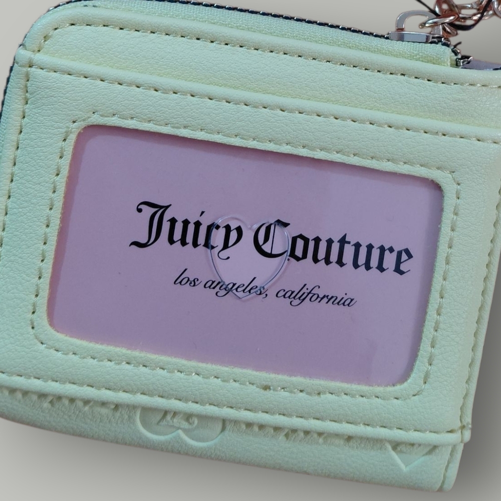 Juicy Couture Light Cream Card Holder - Picture 2 of 3